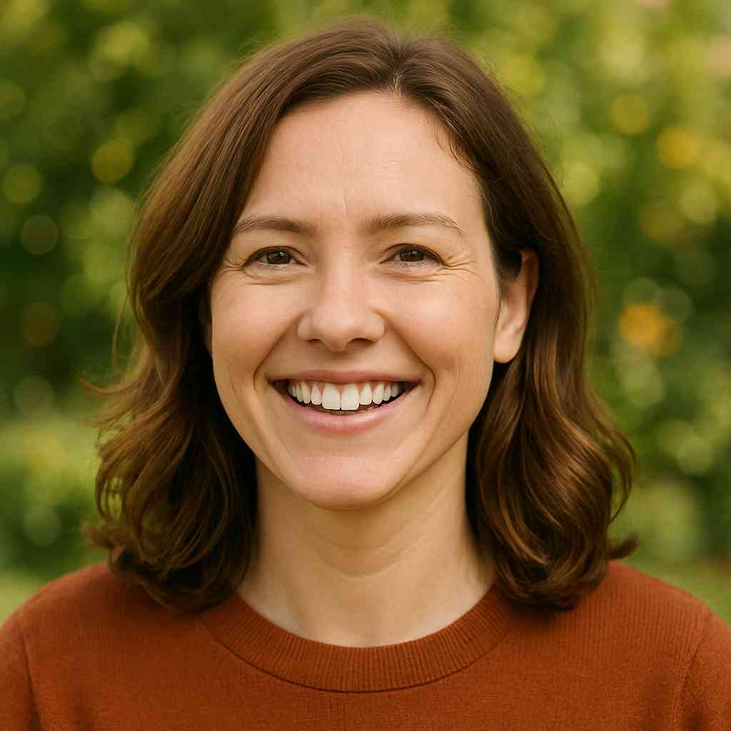 Woman looking relieved after finding the root cause of her hay fever symptoms